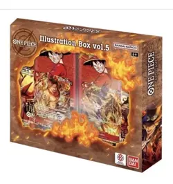 One Piece TCG Illustration Box Vol.5 W/ Promo/ 4 Booster Pack Factory Sealed New - Image 1