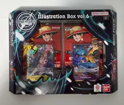 One Piece TCG Illustration Box Vol.6 W/Promo/ 4 Booster Pack Factory Sealed New - Image 2