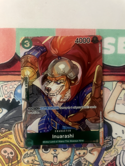 Inuarashi OP01-034 Common Full Bleed Box Topper Alternative Art One Piece CCG - Image 1