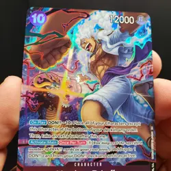 One Piece TCG Monkey.D.Luffy English Edition OP05-119 2nd Anniversary NM Luffy - Image 5
