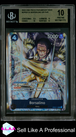 BORSALINO SR PAR 2023 ONE PIECE PARAMOUNT WAR OP02114 BGS 10 - Image 1