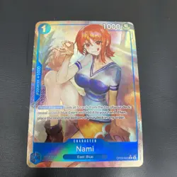 One Piece - Nami (Alt Art) OP09-050 R - Emperors In The New World English NM X1 - Image 1