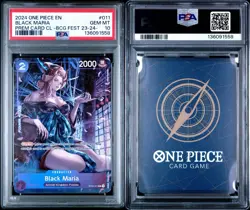 PSA 10 Black Maria ST04-011 Bandai Premium Collection Alternate Alt One Piece - Image 3