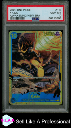 KAIDO ONE PIECE OP05-AWAKENING OF THE NEW ERA 2023 118 PSA 10 - Image 1