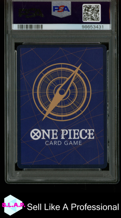 MR.5 (GEM) ONEPIECE OP04-072 2023 KINGDOMS OF INTRIGUE RARE HOLO JAP PSA 10 - Image 2