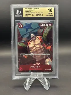Franky OP01-021, BGS 10, Promo, Alt Art, One Piece, JP - Image 1