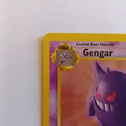 Pokemon Gengar Card 20/62 Fossil Non-Holo Vintage WOTC Near Mint Condition - Image 4