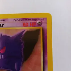Pokemon Gengar Card 20/62 Fossil Non-Holo Vintage WOTC Near Mint Condition - Image 5