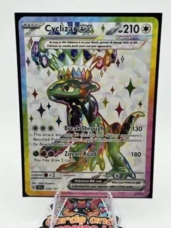 Cyclizar ex 228/191 Sv08: Surging Sparks Holo Pokemon TCg Card Near Mint - Image 1