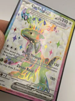Cyclizar ex 228/191 Sv08: Surging Sparks Holo Pokemon TCg Card Near Mint - Image 2