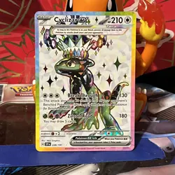 2024 Pokemon TCG SV Surging Sparks 228/191 Cyclizar ex UR Ultra Rare🦎 - Image 1