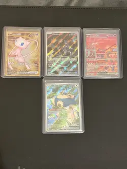 Pokemon TCG 151 Ultra Premium Collection Mew ex Mewtwo Sealed Promo Set Lot Of 4 - Image 1