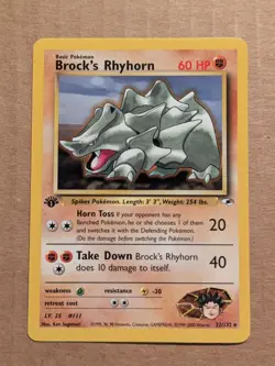 2000 Pokemon TCG Gym Heroes - 1st Edition - Free Ship - Multi Discount - NM - Image 4