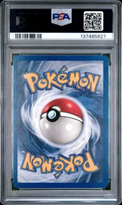 2000 POKEMON ROCKET 1ST EDITION #46 DARK WARTORTLE PSA 8 - Image 2