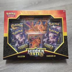 Pokemon TCG Hidden Fates Charizard GX Booster Collection Box Factory Sealed - Image 1