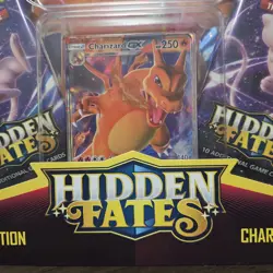 Pokemon TCG Hidden Fates Charizard GX Booster Collection Box Factory Sealed - Image 2
