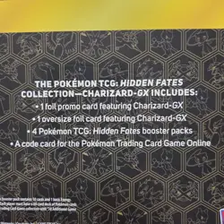 Pokemon TCG Hidden Fates Charizard GX Booster Collection Box Factory Sealed - Image 4