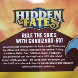 Pokemon TCG Hidden Fates Charizard GX Booster Collection Box Factory Sealed - Image 5