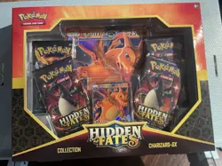 Pokemon TCG Hidden Fates Charizard GX Booster Collection Box New Factory Sealed - Image 1