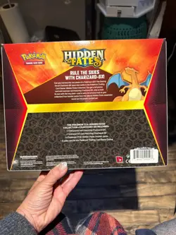 Pokemon TCG Hidden Fates Charizard GX Booster Collection Box New Factory Sealed - Image 3