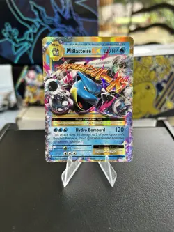 Pokemon Mega M Blastoise EX Holo Card 22/108 XY-Evolutions Ultra Rare - Image 1