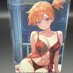Misty Anime Waifu Card Doujin ACG Goddess Holo - Image 1