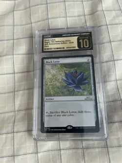 2022 0228 Black Lotus Rare Magic: The Gathering Card CGC 10 Pristine - Image 1