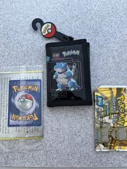 POKEMON THE FIRST MOVIE TRADING CARDS + BONUS NEO GENESIS & WALLET - Image 1