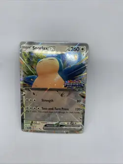 Snorlax ex (Prismatic Evolution Stamped) 076/131 Miscellaneous Cards & Products - Image 1