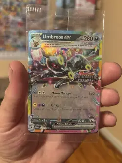 Umbreon EX 60/131 STAMPED Prismatic Evolutions Promo Card POKEMON TCG - Image 1