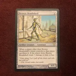 Bronze Bombshell Dissension Regular NM+ Magic The Gathering MTG Card Unplayed - Image 1