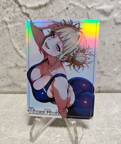 Himiko Toga Trading Card Waifu Goddess Story Anime Girl holo Karte Manga Full - Image 1