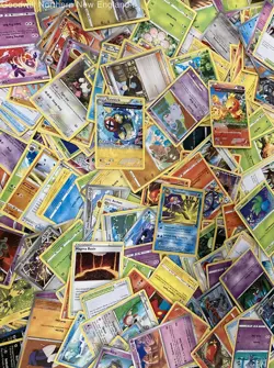 2.5LB Lot of Various Mixed Assorted Pokemon Cards TCG CCG Trading Cards - Image 2