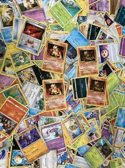2.5LB Lot of Various Mixed Assorted Pokemon Cards TCG CCG Trading Cards - Image 4