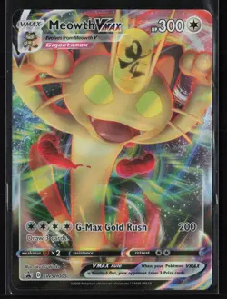 Meowth VMAX - Promo SWSH: Sword & Shield Promo Cards SWSH005 NM - Image 1