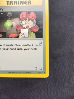 Pokemon Cards: Neo Genesis 1st Edition Rare: Mary 87/111 - Image 4