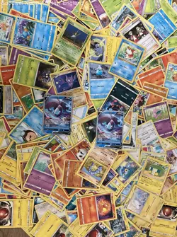 2.5LB Lot of Various Mixed Assorted Pokemon Cards TCG CCG Trading Cards - Image 2