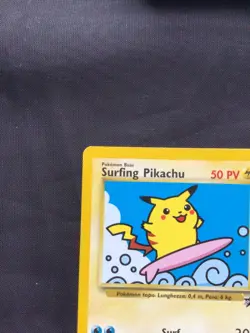 Pokemon Cards: ITALIAN Wizards Black Star Promo: Surfing Pikachu 28 - Image 2