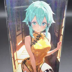 Sinon Sword Art Online Anime Waifu Card Doujin ACG Goddess Holo - Image 2