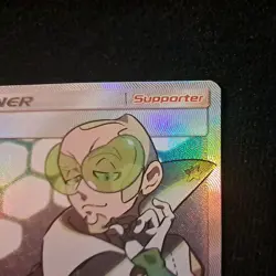 Pokemon Card Faba 208/214 Lost Thunder Full Art FA Trainer Rare NM 2018 - Image 4