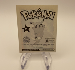 1999 Gengar Pokemon Series 1 Sticker Card Topps Merlin Nintendo #94!! - Image 2