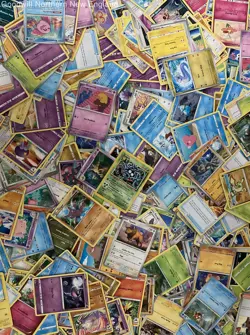 2.5LB Lot of Various Mixed Assorted Pokemon Cards TCG CCG Trading Cards - Image 4