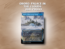 Oboro, Palace in the Clouds - Custom Magic: The Gathering Card - Image 1