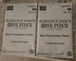 One Piece Card Game (TCG) - Romance Dawn (OP-01) Box Promotion Pack (English) - Image 1