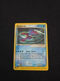Kyogre ex 001 Nintendo Power Magazine Black Star Promo Pokemon Card 2003 - Image 1