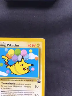 Pokemon Cards: ITALIAN Wizards Black Star Promo: Flying Pikachu 25 - Image 3