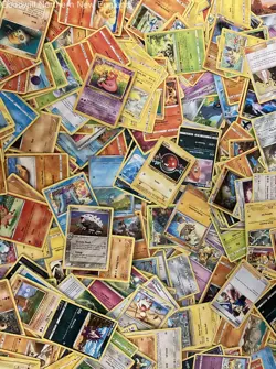 2.5LB Lot of Various Mixed Assorted Pokemon Cards TCG CCG Trading Cards - Image 5