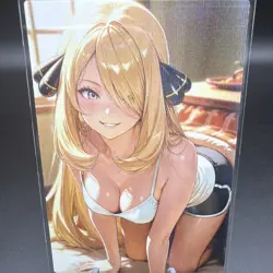 Cynthia Anime Waifu Card Doujin ACG Goddess Holo - Image 1