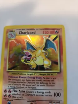 Charizard Base Set Pokemon Card Base WOTC - Image 4