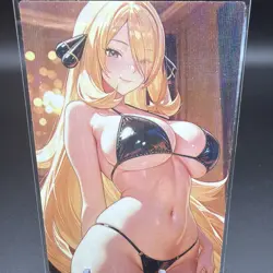 Cynthia Anime Waifu Card Doujin ACG Goddess Holo - Image 1